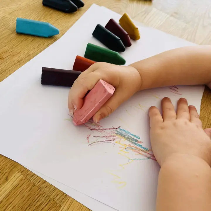 Honeysticks | Beeswax Crayons Triangles 8pk by Honeysticks - Friends of K