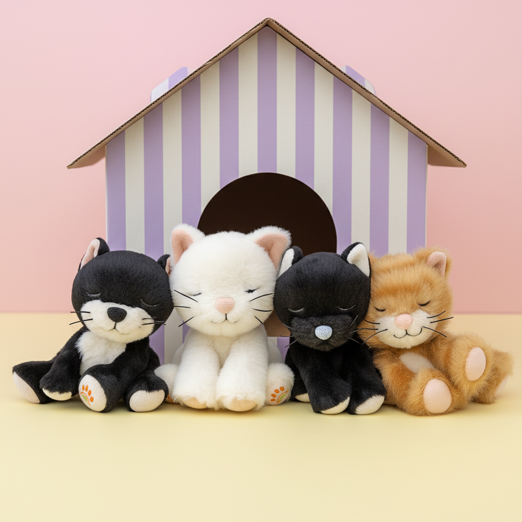Olli Ella | Binky Kitten Koko Black by Olli Ella - Friends of K