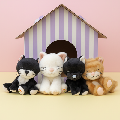 Olli Ella | Binky Kitten Koko Black by Olli Ella - Friends of K