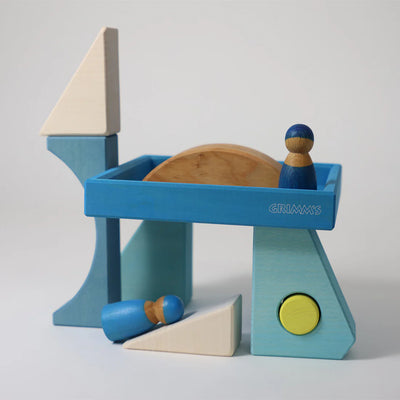 Grimm's | Building Set Blue (2025) *PreOrder* by Grimm's - Friends of K