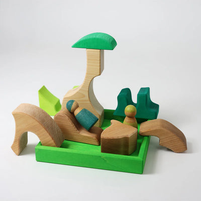 Grimm's | Building Set Green (2025) *PreOrder* by Grimm's - Friends of K