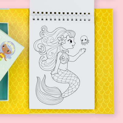Tiger Tribe | Colouring Set - Mermaids