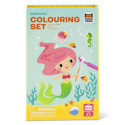 Tiger Tribe | Colouring Set - Mermaids