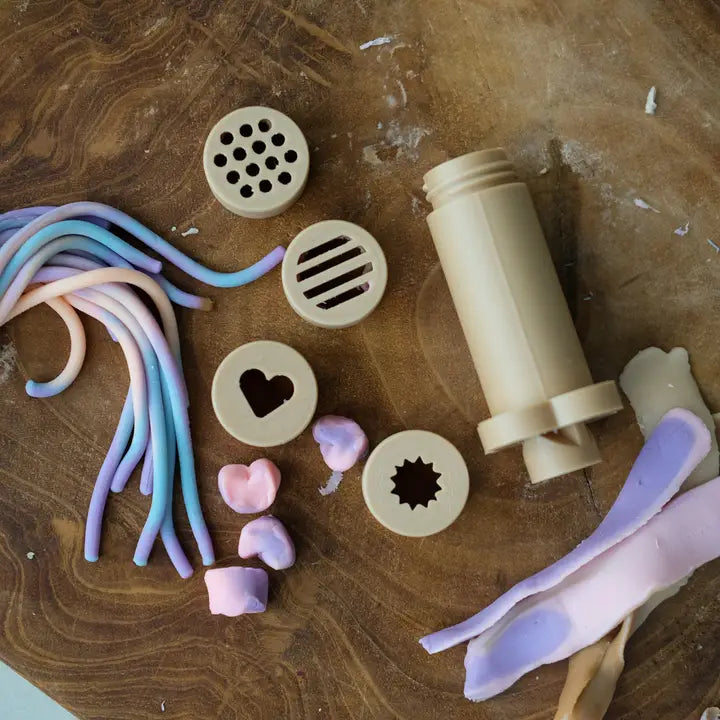 Eco Playdough Extruder – Sensory Tool For Fine Motor Play by Kinfolk Pantry - Friends of K