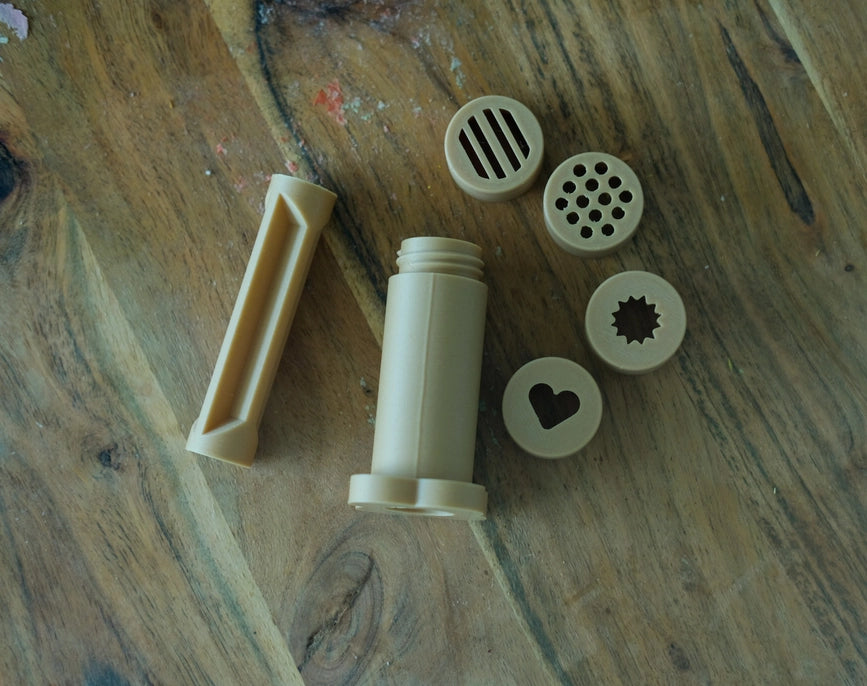 Eco Playdough Extruder – Sensory Tool For Fine Motor Play by Kinfolk Pantry - Friends of K