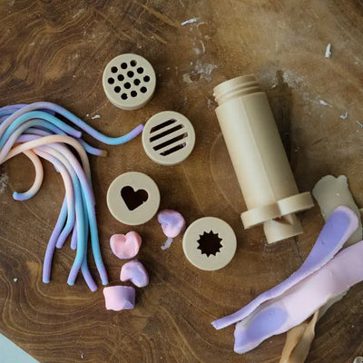Eco Playdough Extruder – Sensory Tool For Fine Motor Play by Kinfolk Pantry - Friends of K
