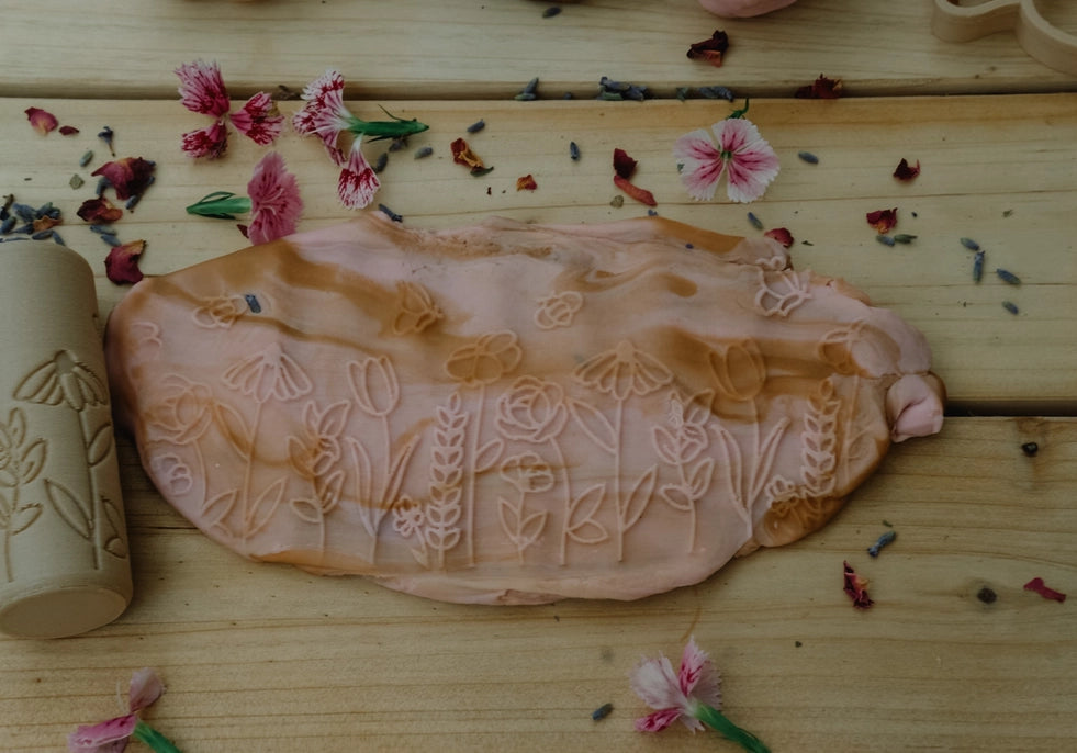 Flower Roller - Eco Pattern Playdough Roller by Kinfolk Pantry - Friends of K