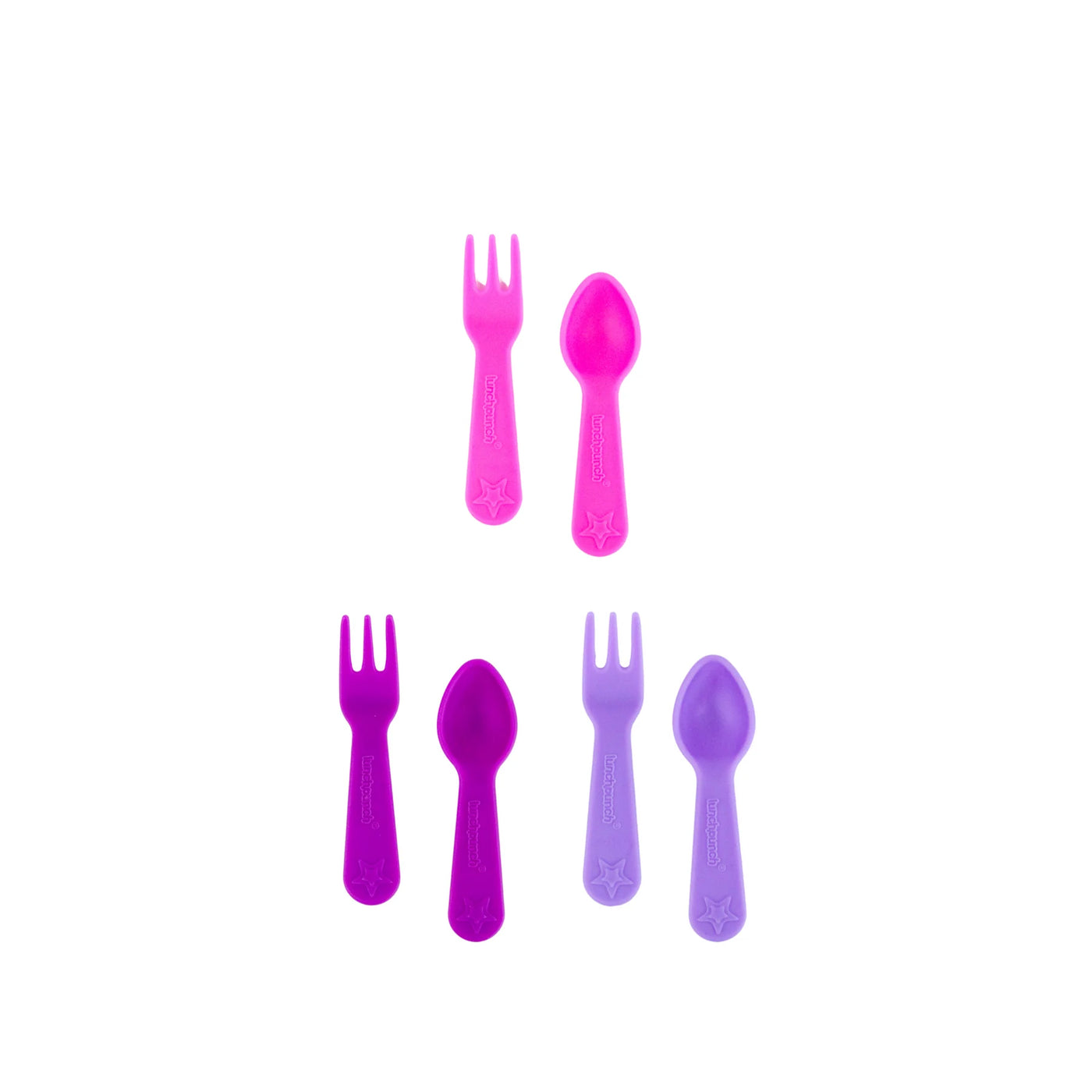 Fork and Spoon Set - Blush