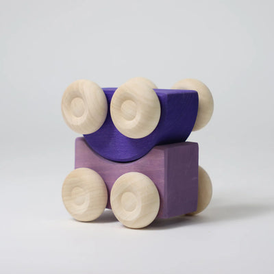 Grimm's | Stacking Cars (2025) - Assorted Colours *PreOrder* by Grimm's - Friends of K