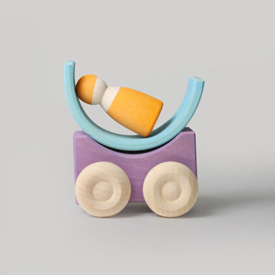 Grimm's | Stacking Cars (2025) - Assorted Colours *PreOrder* by Grimm's - Friends of K