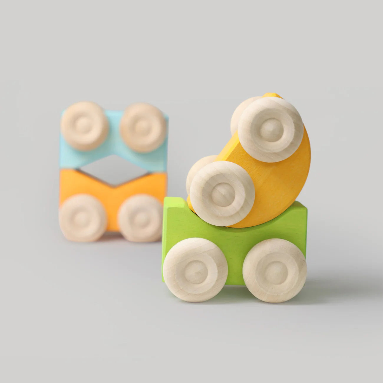 Grimm's | Stacking Cars (2025) - Assorted Colours *PreOrder* by Grimm's - Friends of K