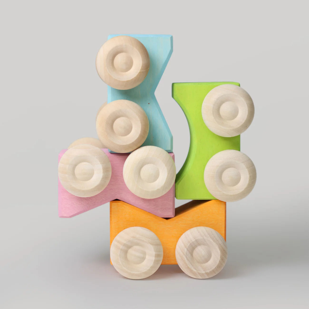 Grimm's | Stacking Cars (2025) - Assorted Colours *PreOrder* by Grimm's - Friends of K