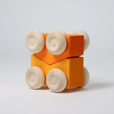 Grimm's | Stacking Cars (2025) - Assorted Colours *PreOrder* by Grimm's - Friends of K