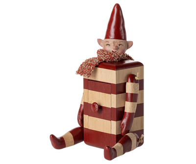 Maileg | Elf with Drawer Red by Maileg - Friends of K