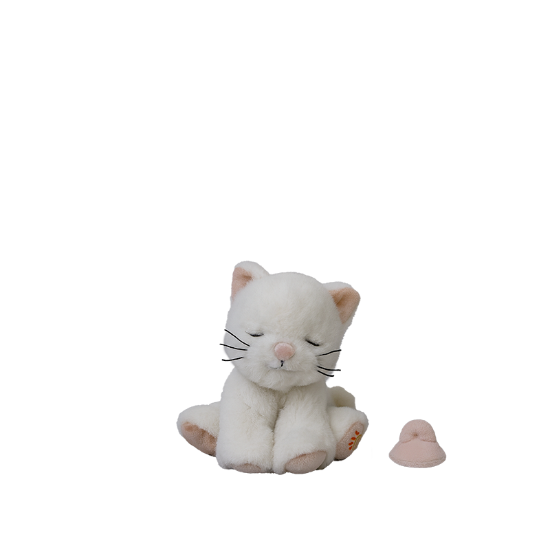 Olli Ella | Binky Kitten Kiki White by Olli Ella - Friends of K