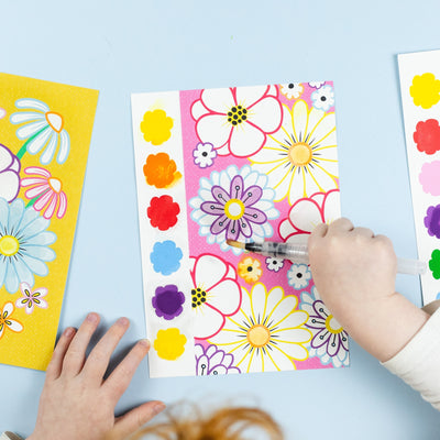 Tiger Tribe | Paint a Picture Set - Butterflies & Flowers