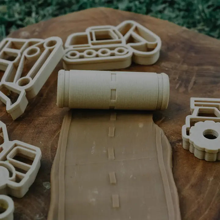 Road Roller - Eco Pattern Playdough Roller by Kinfolk Pantry - Friends of K