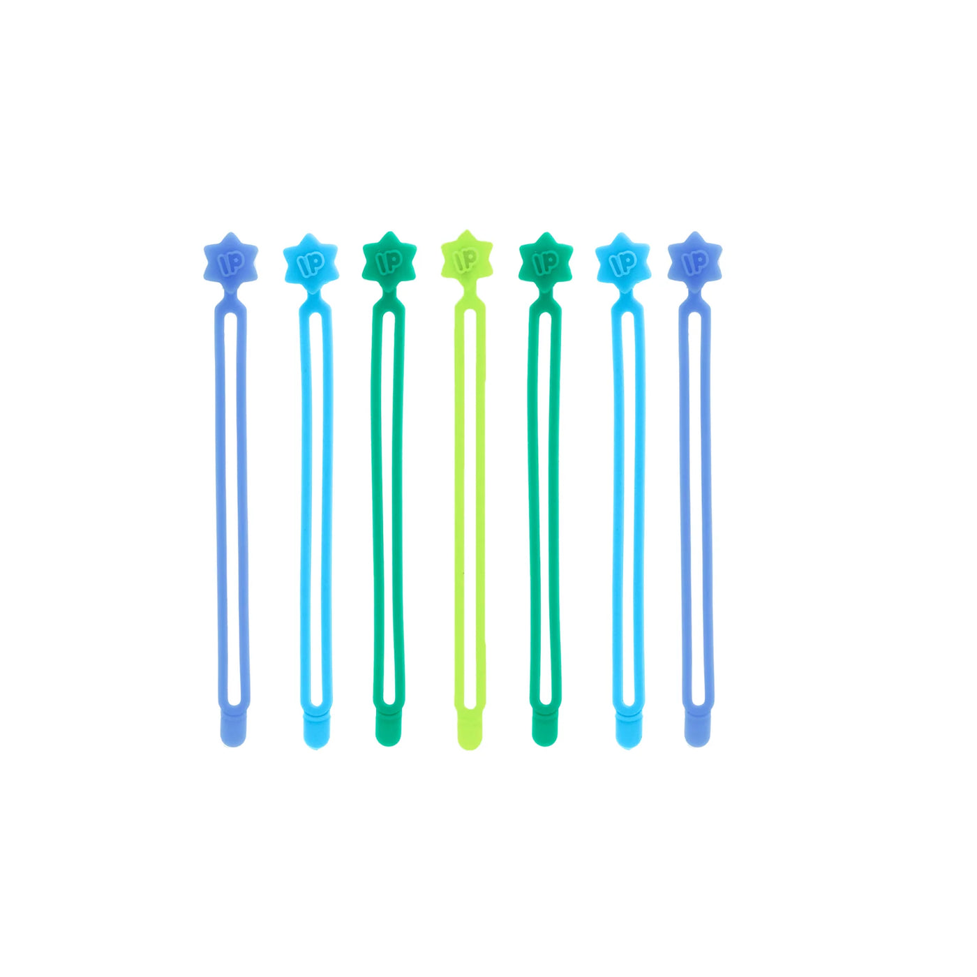 Silicone Wrap Bands - Burst