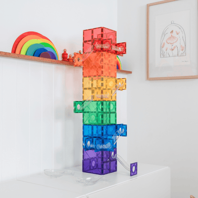 Connetix Tiles | Super Ball Run Pack 134pc *PreOrder* by Connetix Magnetic Tiles - Friends of K