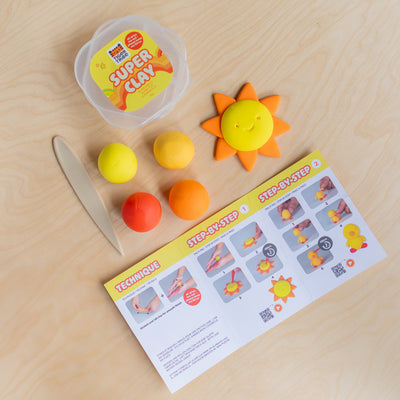 Tiger Tribe | Super Clay - Sunrise (Yellow + Orange)
