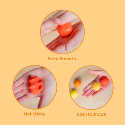 Tiger Tribe | Super Clay - Sunrise (Yellow + Orange)