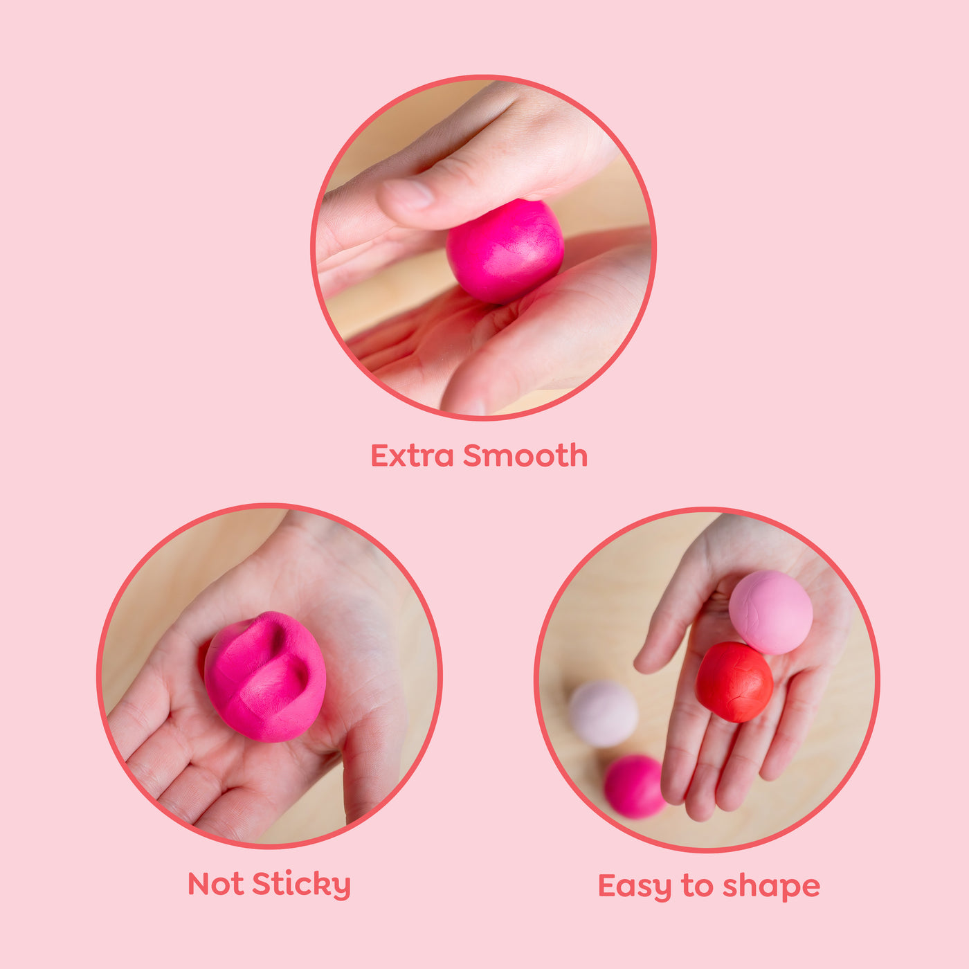 Tiger Tribe | Super Clay - Sunset (Pink + Red)