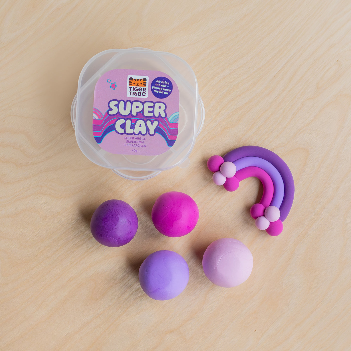 Tiger Tribe | Super Clay - Twilight (Purples)