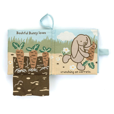 Bashful Bunny Loves You Fabric Book by Jellycat - Friends of K