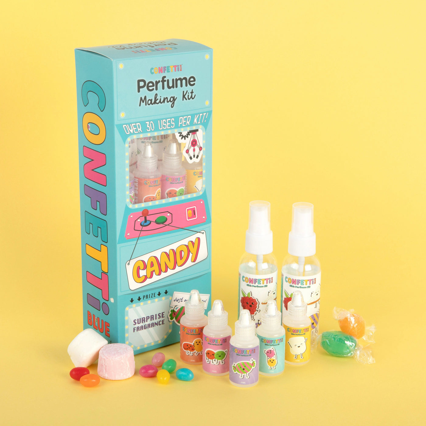 Confetti Blue | Candy Scented Perfume Making Kit by Confetti Blue - Friends of K