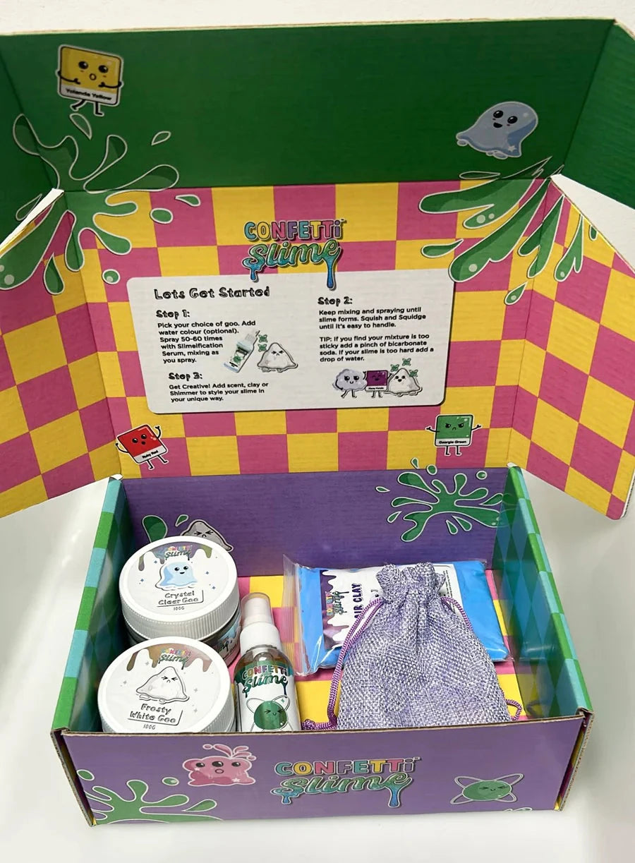 Confetti Blue | Confetti Slime Diy Kit by Confetti Blue - Friends of K