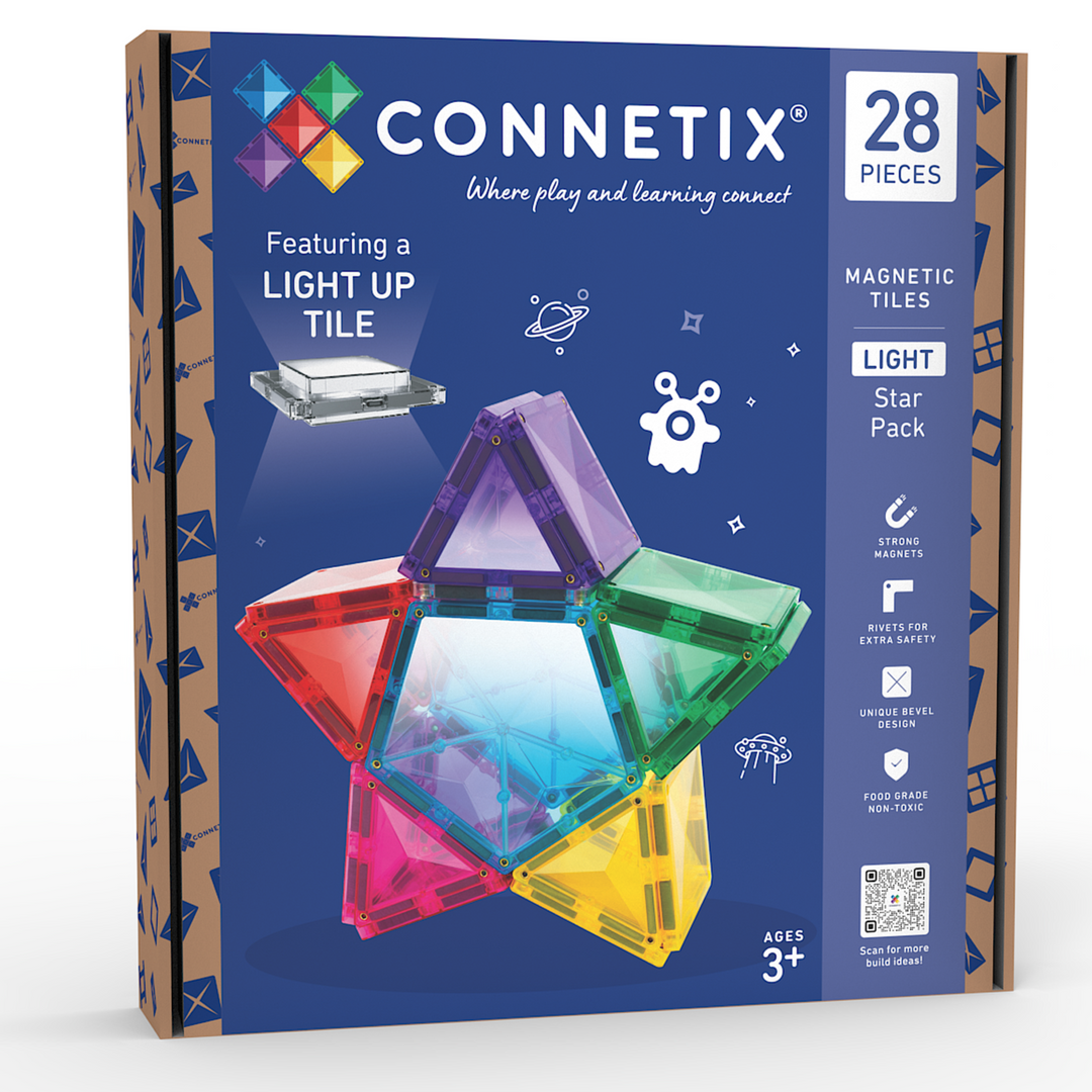 Connetix Tiles | Light Star Pack 28pc