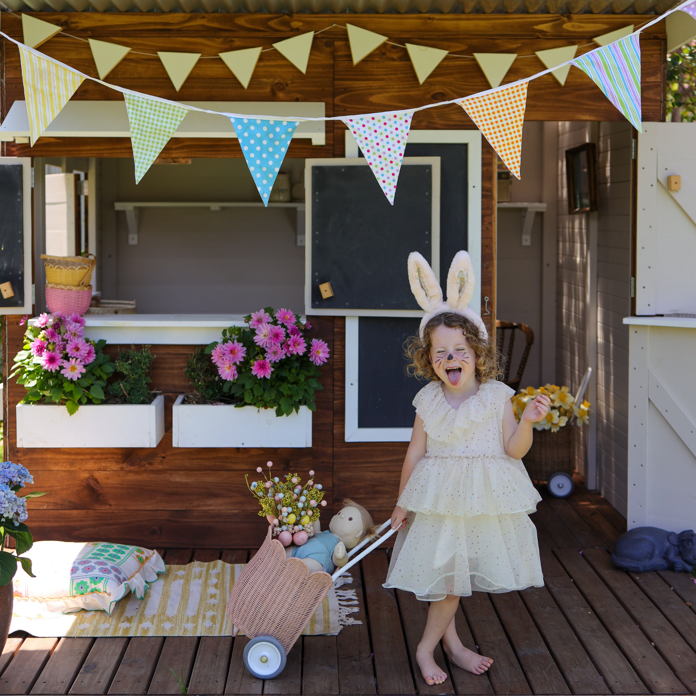 Fluffle Bunny Headband (Assorted) by Olli Ella - Friends of K