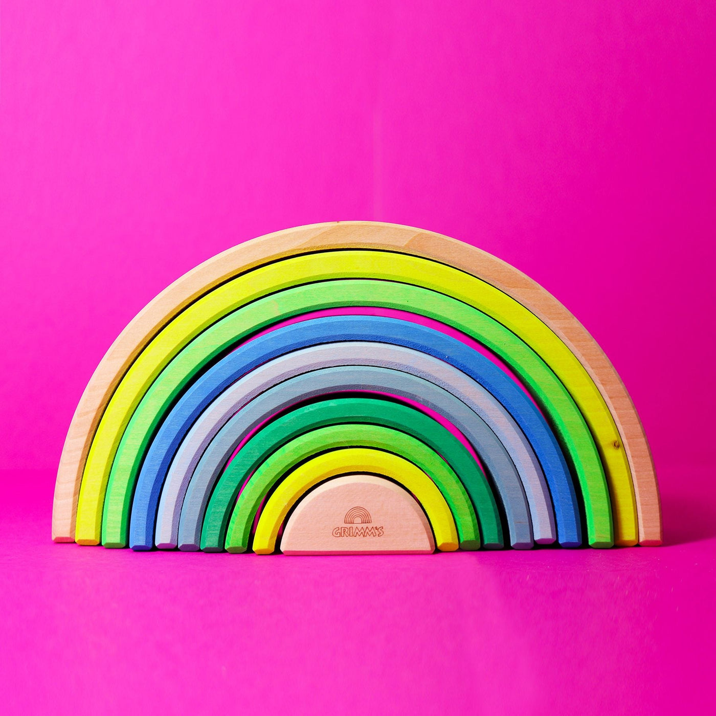 Grimm's | Rainbow Neon Green (10pc) by Grimm's - Friends of K