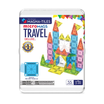 Magna-Tiles | microMAGS Travel Set Deluxe Set (55 piece) by Magna-Tiles - Friends of K