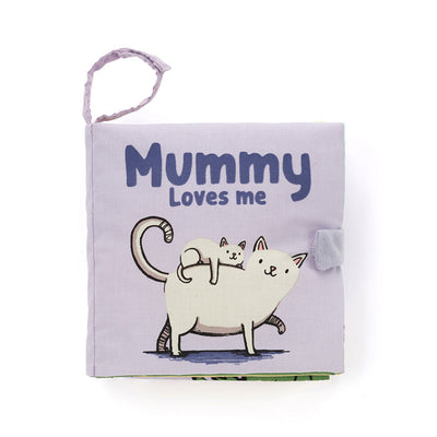 Mummy Loves Me Fabric Book by Jellycat - Friends of K
