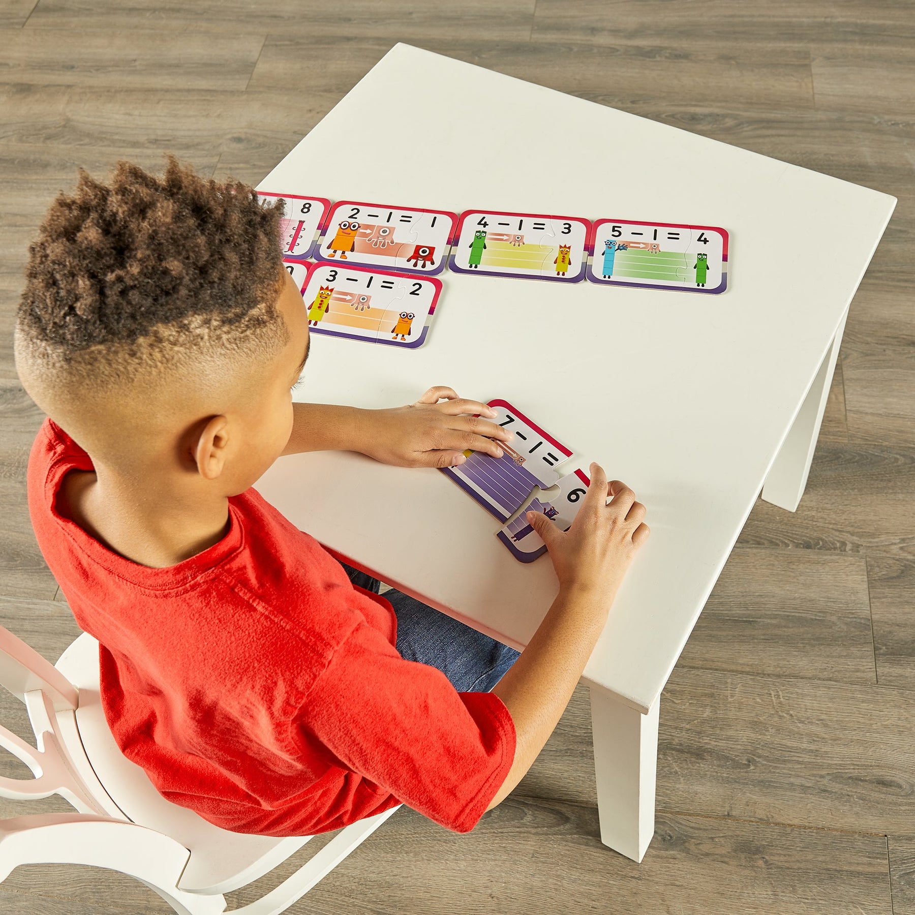 The Number Blocks Adding Numberblocks | Adding and Subtracting Puzzle Set