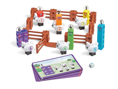 Numberblocks | MathLink Cubes Activity Set Numberblocks Sheep Farm by Numberblocks - Friends of K