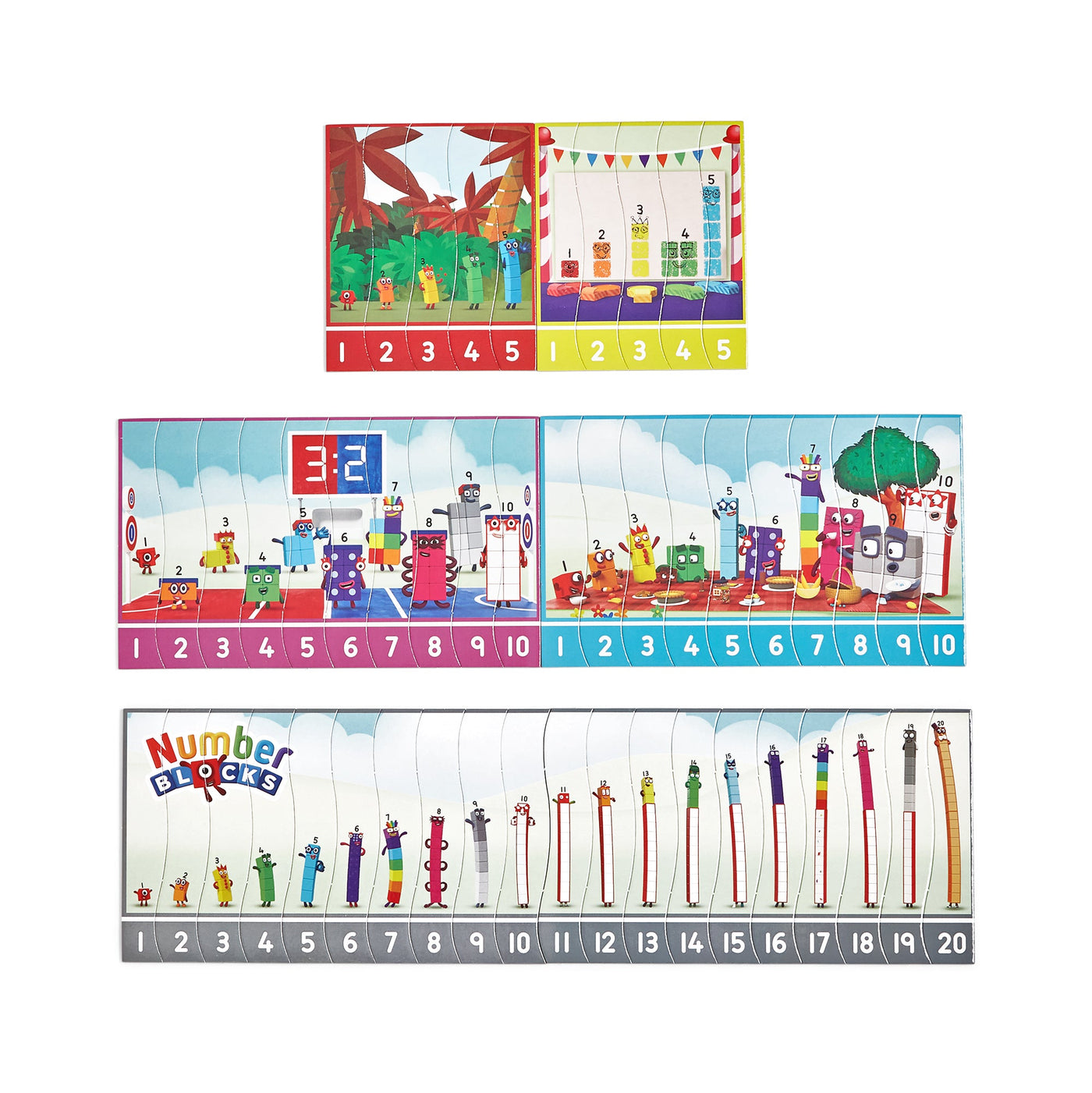 Numberblocks | Sequencing Puzzle Set by Numberblocks - Friends of K