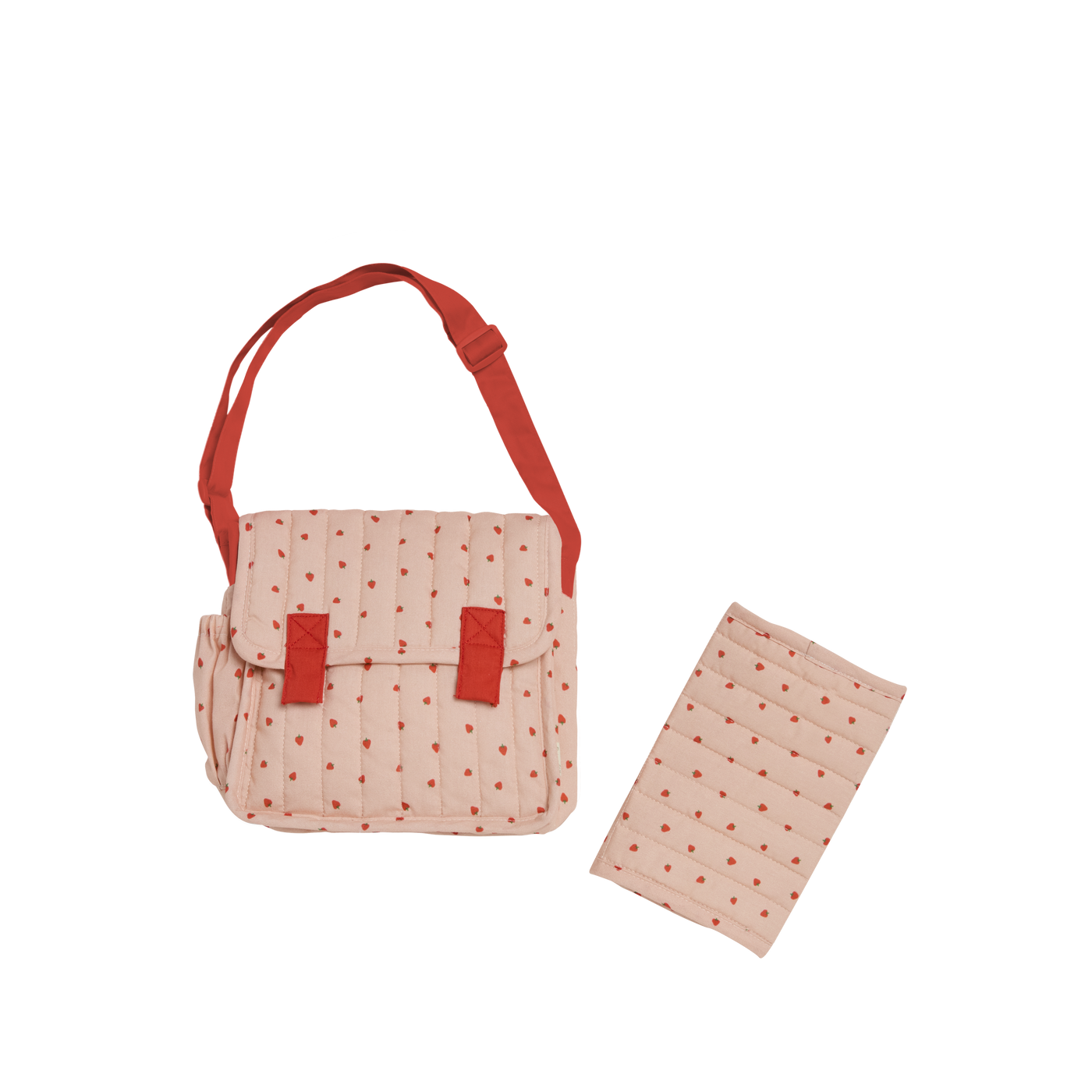 Olli Ella | Carrie Convertible Changing Bag Strawberry by Olli Ella - Friends of K