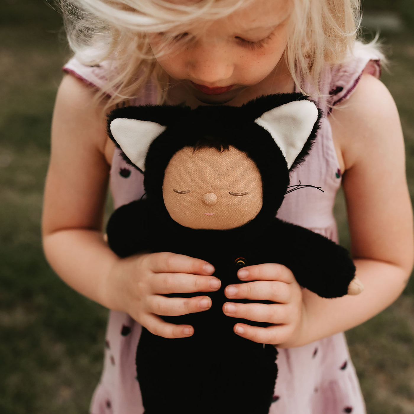 Olli Ella | Cozy Dinkum Black Cat Nox by Olli Ella - Friends of K