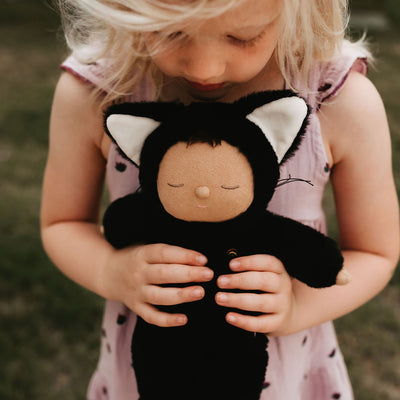 Olli Ella | Cozy Dinkum Black Cat Nox by Olli Ella - Friends of K