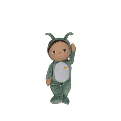 Olli Ella | Dinky Dinkum Backyard Buddies Gideon Grasshopper Green by Olli Ella - Friends of K