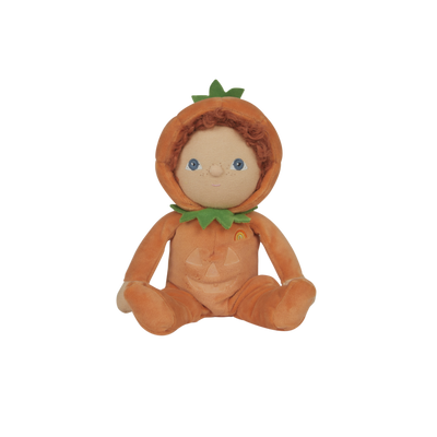 Olli Ella | Dinky Dinkum Doll Jack O'Lantern Orange Pumpkin by Olli Ella - Friends of K