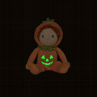Olli Ella | Dinky Dinkum Doll Jack O'Lantern Orange Pumpkin by Olli Ella - Friends of K