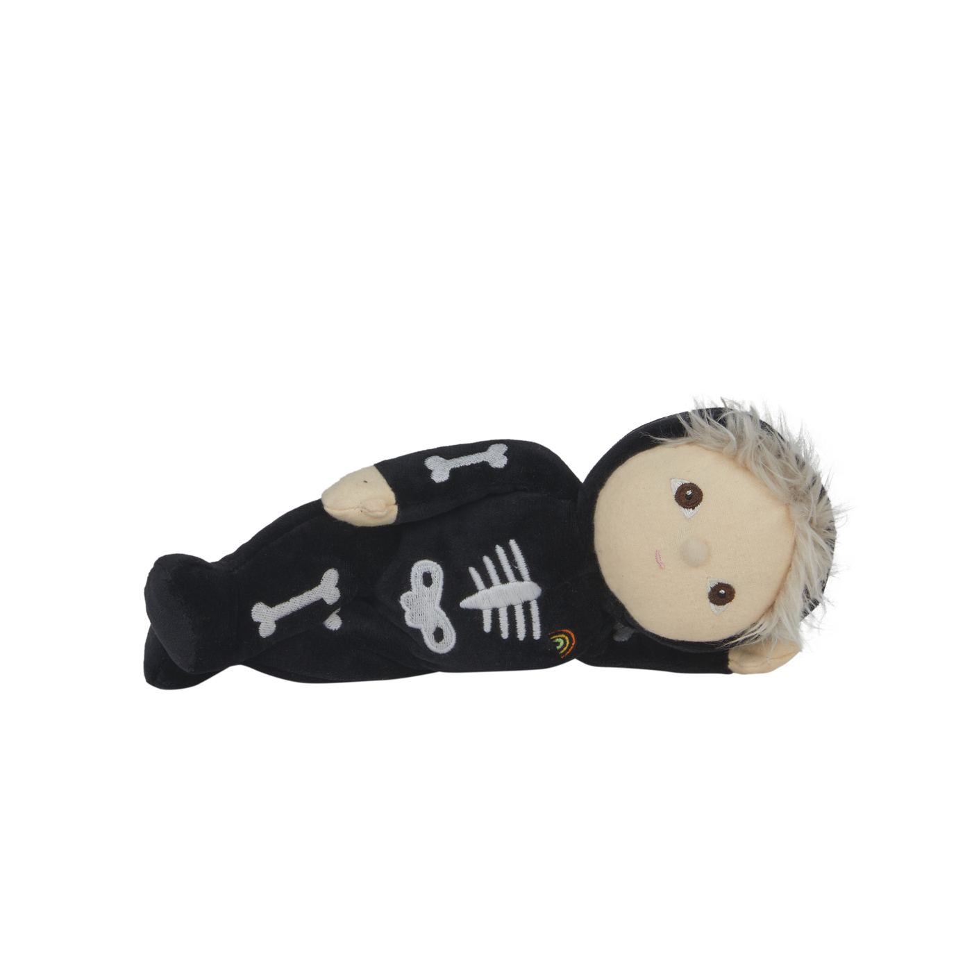 Olli Ella | Dinky Dinkum Doll Scully Skeleton Black by Olli Ella - Friends of K