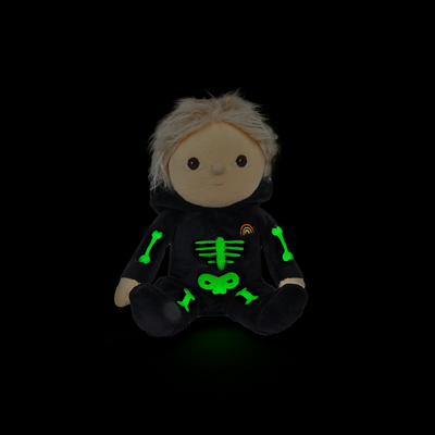 Olli Ella | Dinky Dinkum Doll Scully Skeleton Black by Olli Ella - Friends of K
