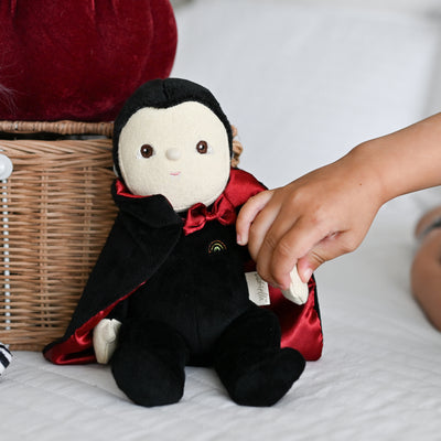 Olli Ella | Dinky Dinkum Doll Vincent Vampire Black by Olli Ella - Friends of K