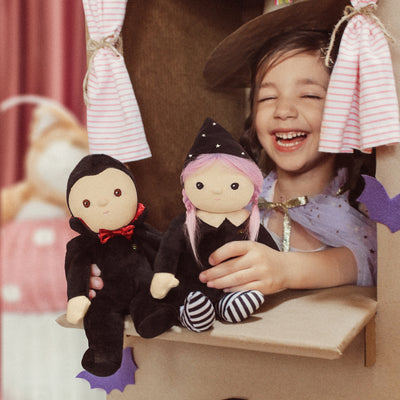 Olli Ella | Dinky Dinkum Doll Willa Witch Black by Olli Ella - Friends of K