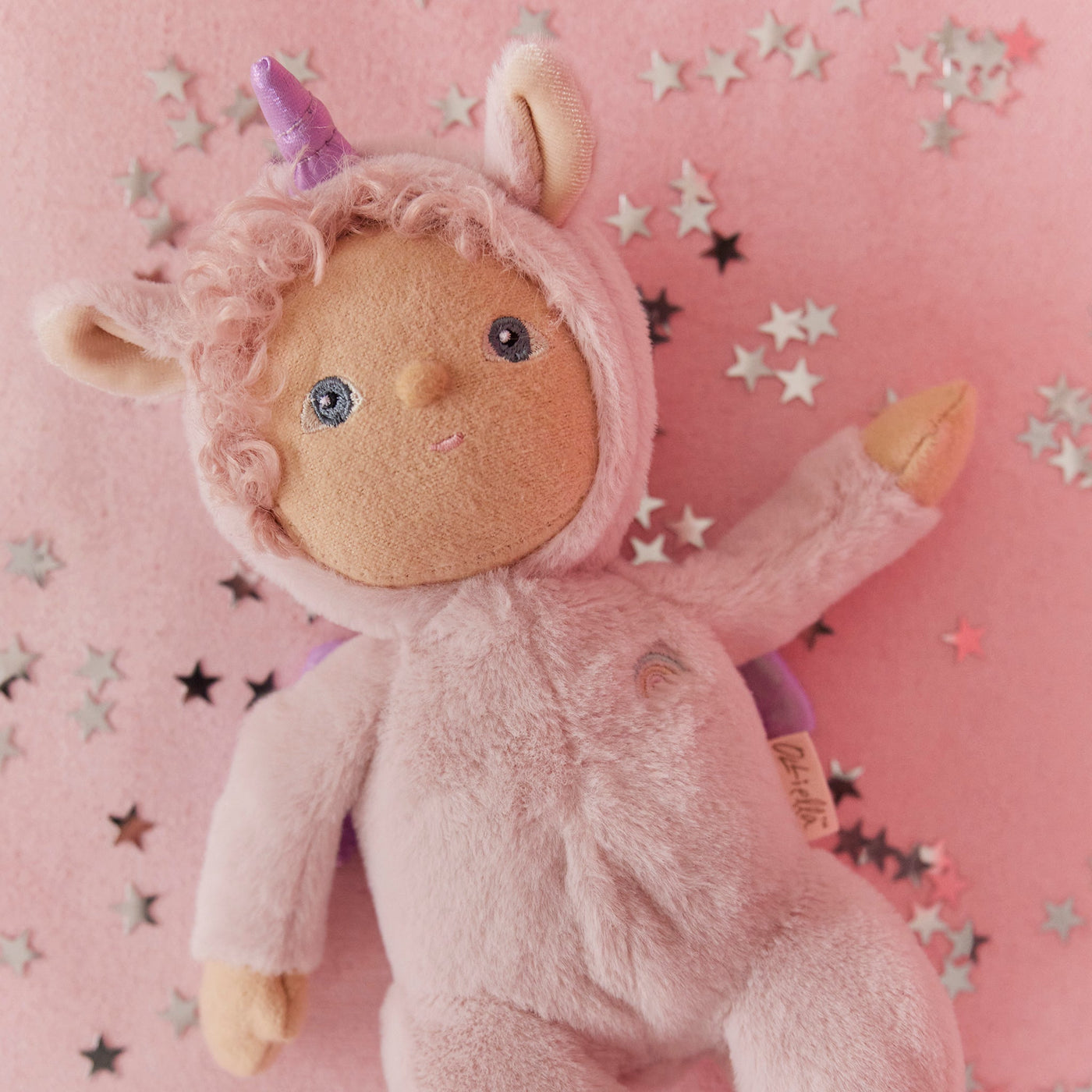 Olli Ella | Dinky Dinkum Unicorn Una Pink by Olli Ella - Friends of K