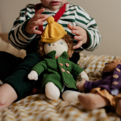 Olli Ella | Dress Me Dinky Charlie Chestnut Green by Olli Ella - Friends of K